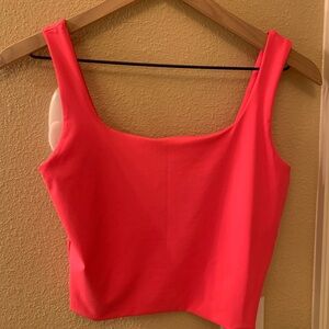 Hot pink sleeveless crop top - never worn!